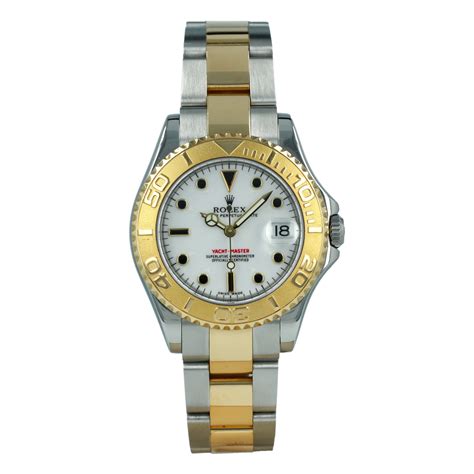 rolex yacht master 35 mm stahl gold|rolex yachtmaster for sale uk.